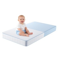 Crib Mattress, Breathable Memory Foam Toddler Mattress, with Removable Machin...
