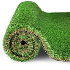 4FT x 6FT Artificial Grass Runner Rug, Thick Realistic Fake Grass Roll Decor