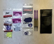 15gm Minnesota Vikings Themed 3 Piece Soft Tip Dart Set Bundle With Soft Case 15gm Minnesota Vikings Themed 3 Piece Soft Tip Dart Set Bundle With Soft Case