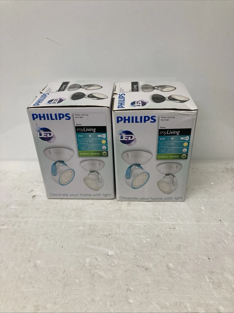 Faretto Philips MyLiving Spot 556901716 - Cromato Opaco, Orientabile E Dimmerabile