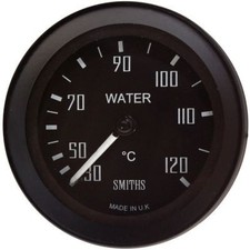 Smiths GT40 30-120C Mechanical Water Temp Gauge 52mm, 198cm/78" Capillary