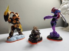 3 Rare ACTIVISION SKYLANDERS Giants Character Figures
