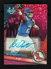2023 Bowman U Chrome Fuchsia Mini-Diamond Refractor 33/150 Jaxson Dart Auto