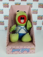 KERMIT FROG JIM HENSON'S MUPPETS BABIES PELUCHE PLUSH RAINBOW TOY VINTAGE 1985