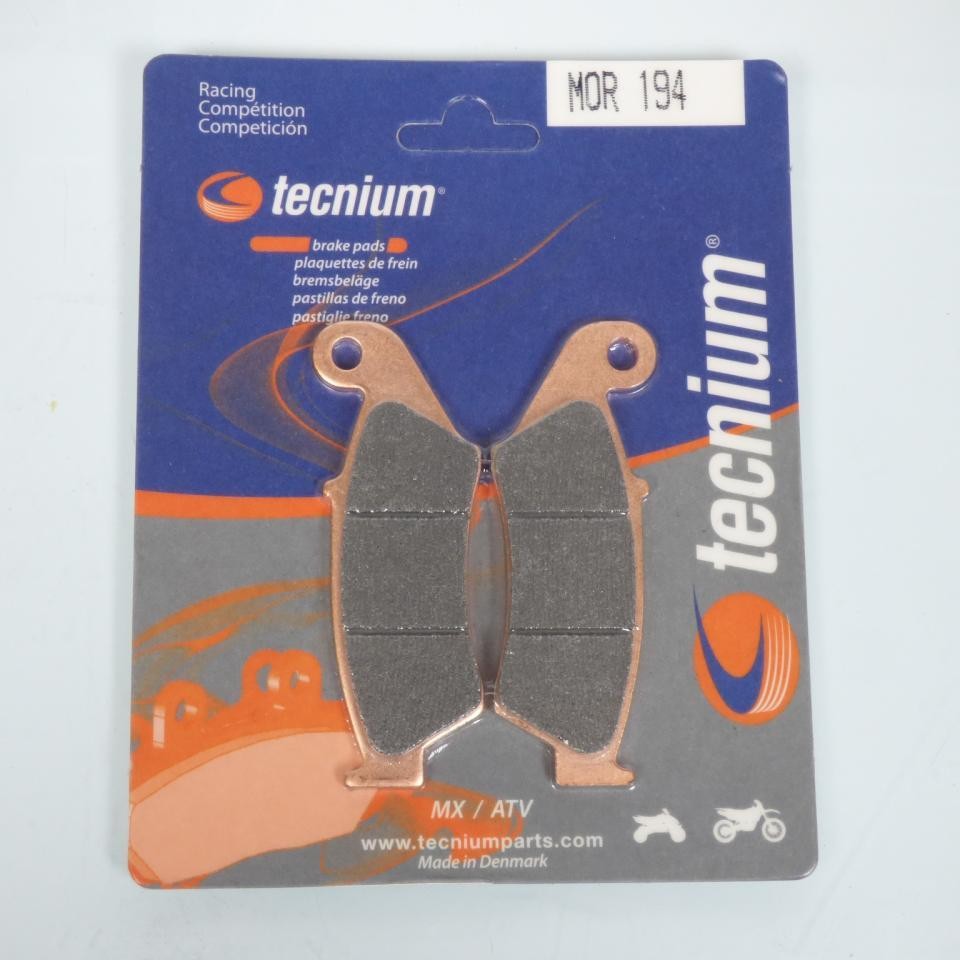 Plaquette de frein Tecnium avant : stoppez les bruits sur Yamaha 250 WR Z