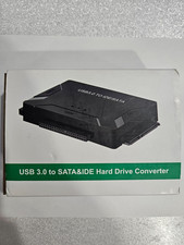 USB 3.0 to IDE/SATA Converter Adapter For 2.5"/3.5" SATA/IDE/SSD Hard Drive-New 