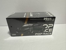 POP RACE 1/64 Pandem GR Yaris Dark Chrome PANDEM GR Yaris DARK CHROME