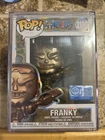 Funko Pop! : One Piece Franky #2180 Bronze Statue Special Edition Sealed ERROR