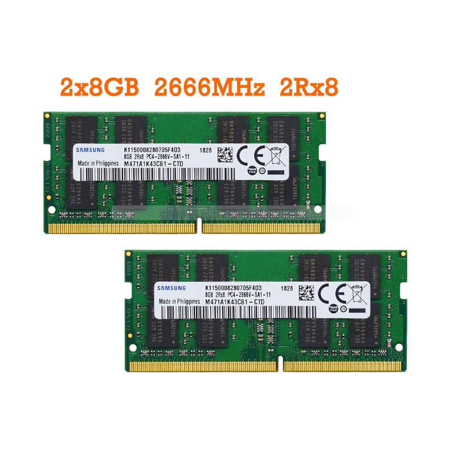 Samsung 8GB 16GB DDR4 2133 2400 2666 MHz SO-DIMM 2Rx8 260Pin