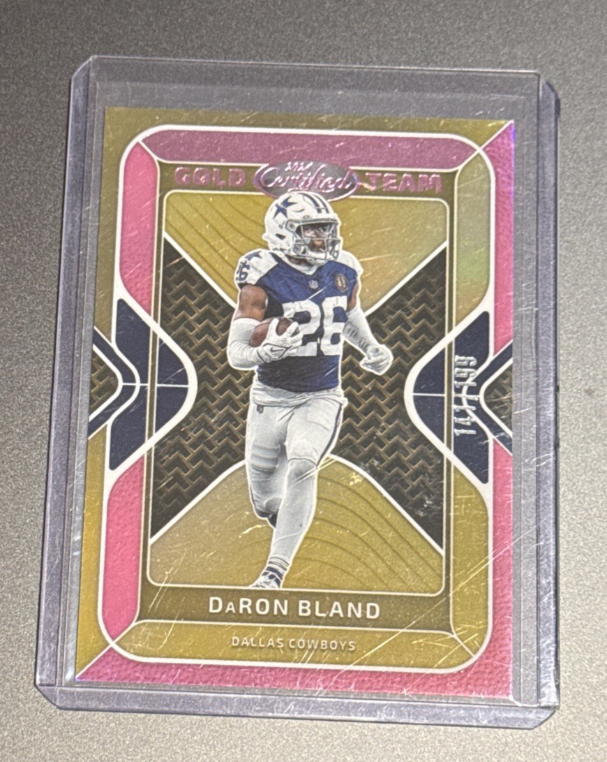 2024 Panini Certified - Gold Team DaRon Bland #GT-DBD Mirror Pink 141/199