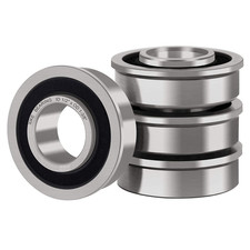4 Pack Flanged Ball Bearings 1/2" X 1-3/8" X 1/2" Inch. Be Applicable Lawn Mower