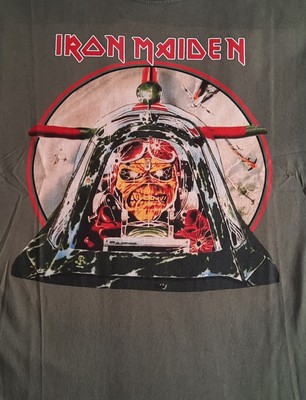 IRON MAIDEN ''Aces High'' Shirt Gr. M # Live Tour Event Patch 