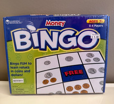 Learning Resources Money Bingo Game For Kids - NEW