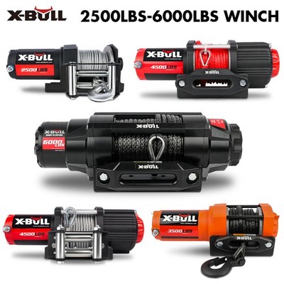 Electric Winch 6000LBS 5000LBS 3500LBS Remote Towing UTV ATV Winch 4WD Boat 12V