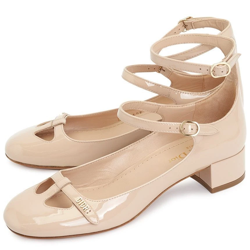 Escarpins ballerines femme Dior Christian Aimee KCB805VNI 18U 53482106