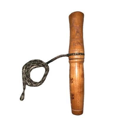 Nationwide Scents Deer Reed Call Wood Brown Lanyard Protective Cap