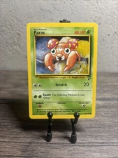 Paras 085/130 Base Set 2 Regular Common-Non Holo-Pokemon TCG-Fast Shipping-NM!!