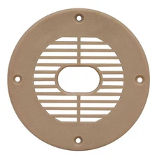 T-H Marine Boat Floor Drain FDP-4T | 5 1/2 Inch Taupe