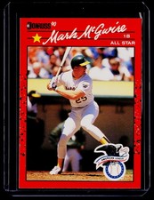 1990 Donruss #697 Mark McGwire BS53