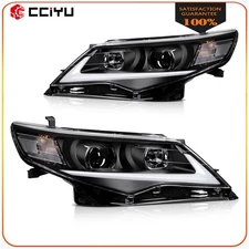 For 2012-2014 Toyota Camry LE XLE SE Sedan 4Door 2.5L 3.5L Headlights Assembly