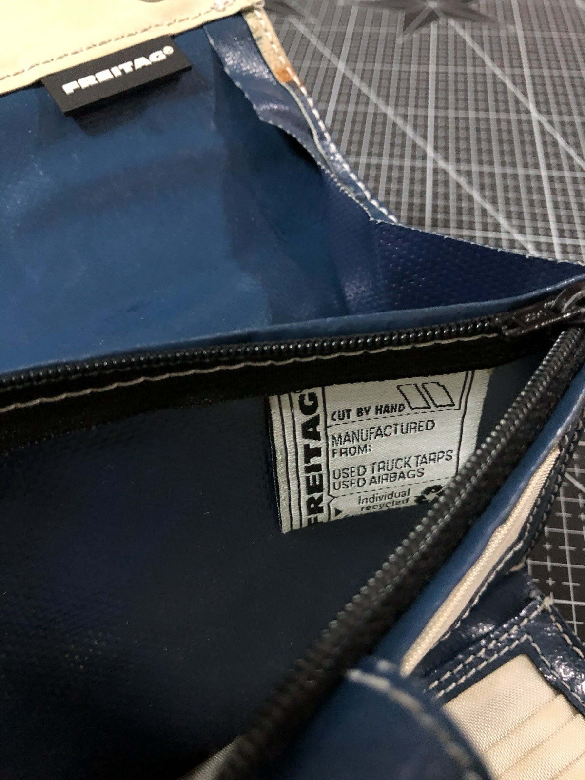 Freitag Freitag F59 Samanta  / Blue Planzer Reference Line Rare colour image 8