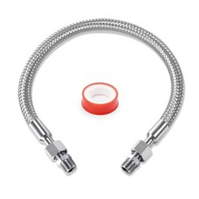 14x20 Inch Air Compressor Jumper Hose Braided Stainless 870 Psi 14 Inch Npt 14x20 Inch Air Compressor Jumper Hose Braided Stainless 870 Psi 14 Inch Npt