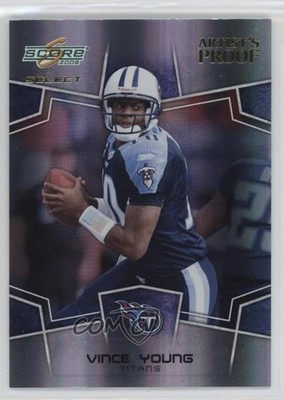 2008 Score Select Artist's Proof 12/32 Vince Young #314 0ba6