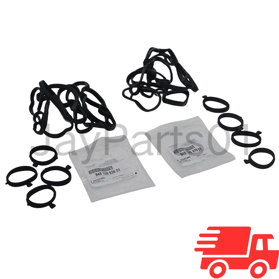OEM Valve Cover Gaskets Kit for Porsche Panamera 4.8 10-16 Cayenne 4.8 2011-2018 Foto 2 de 4