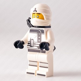 🌈 LEGO Zane Minifigure njo0318 Ninjago The LEGO Ninjago Movie 70615