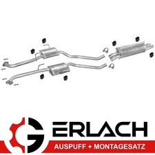 Auspuff für Opel Omega B Caravan 3.0 3.2 V6 Kombi Auspuffanlage 413