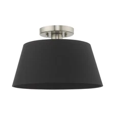 Livex Lighting - Belclaire - 1 Light Flush Mount in Contemporary Style - 13