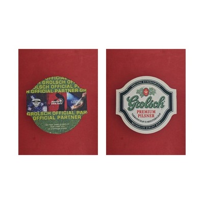 Grolsch Official Partner Brauerei Bierdeckel Bier