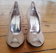 Marc Jacobs Pumps, Peeptoes, High Heels, Gr 39, Nude, Leder