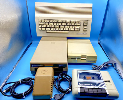 #SE4095# Sammlung Commodore C64 Floppy Laufwerk 1541 Computer !bitte lesen!