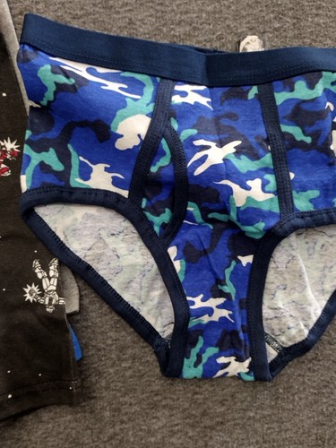 Wonder Nation Boys Underwear 3 Boxers 1 Brief XL 14-16 100% Cotton Multicolor - Picture 8 of 11