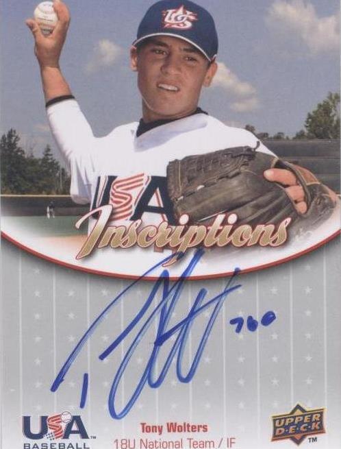 2009 Upper Deck USA Baseball Box Set - Tony Wolters #IN18U-TW - 1 of 1