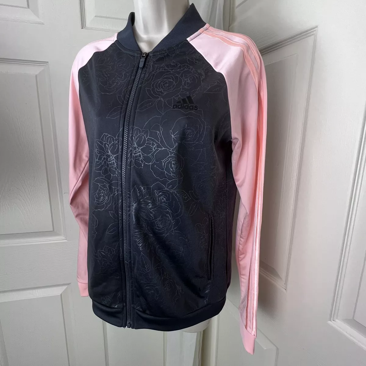 Adidas jacket peach top