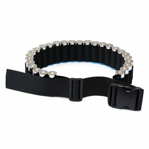 Tactical Shotgun Shell Holder 12 Gauge Ammo Carrier Waist Belt Sling - Picture 7 of 14