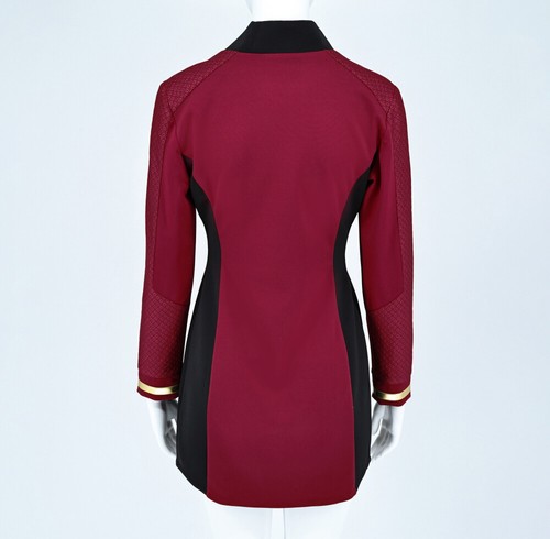 Cosplay seltsame neue Welten Uhura rot Kleid Uniformen Startflotte Shirts Kostüme - Bild 3 von 12