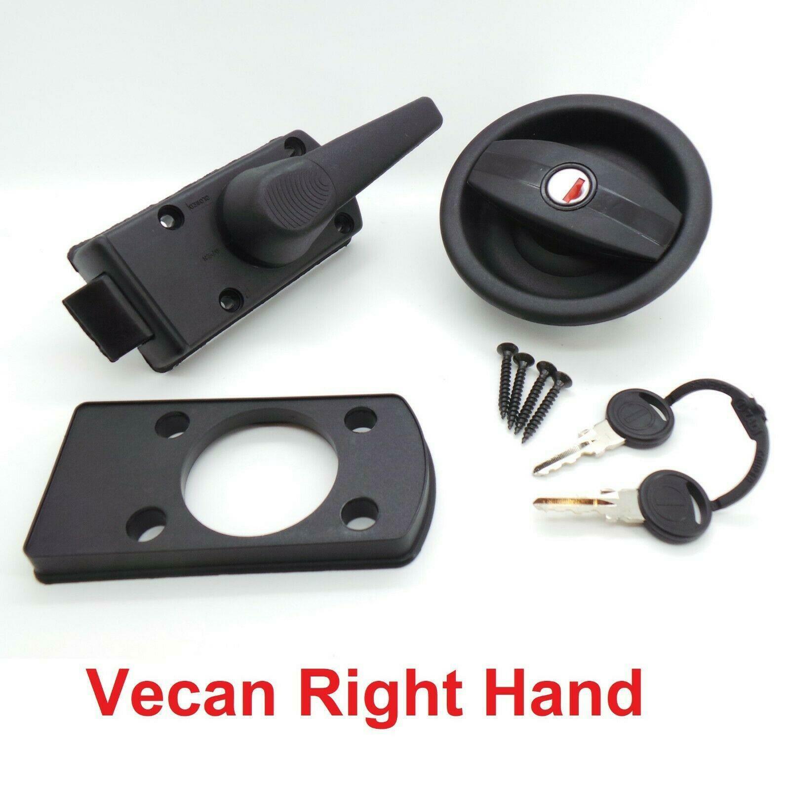 Vecam Right Hand Complete Replacement Door Lock Handle Caravan