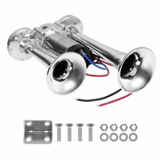 Truck Train Air Horns 600db Dual Trumpets Super Loud Electric Car Air Horn K 12v Truck Train Air Horns 600db Dual Trumpets Super Loud Electric Car Air Horn K 12v