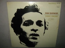 RAVI SHANKAR Three Ragas ORIGINAL SEALED Gatefold New Vinyl LP 1969? WPS-21438