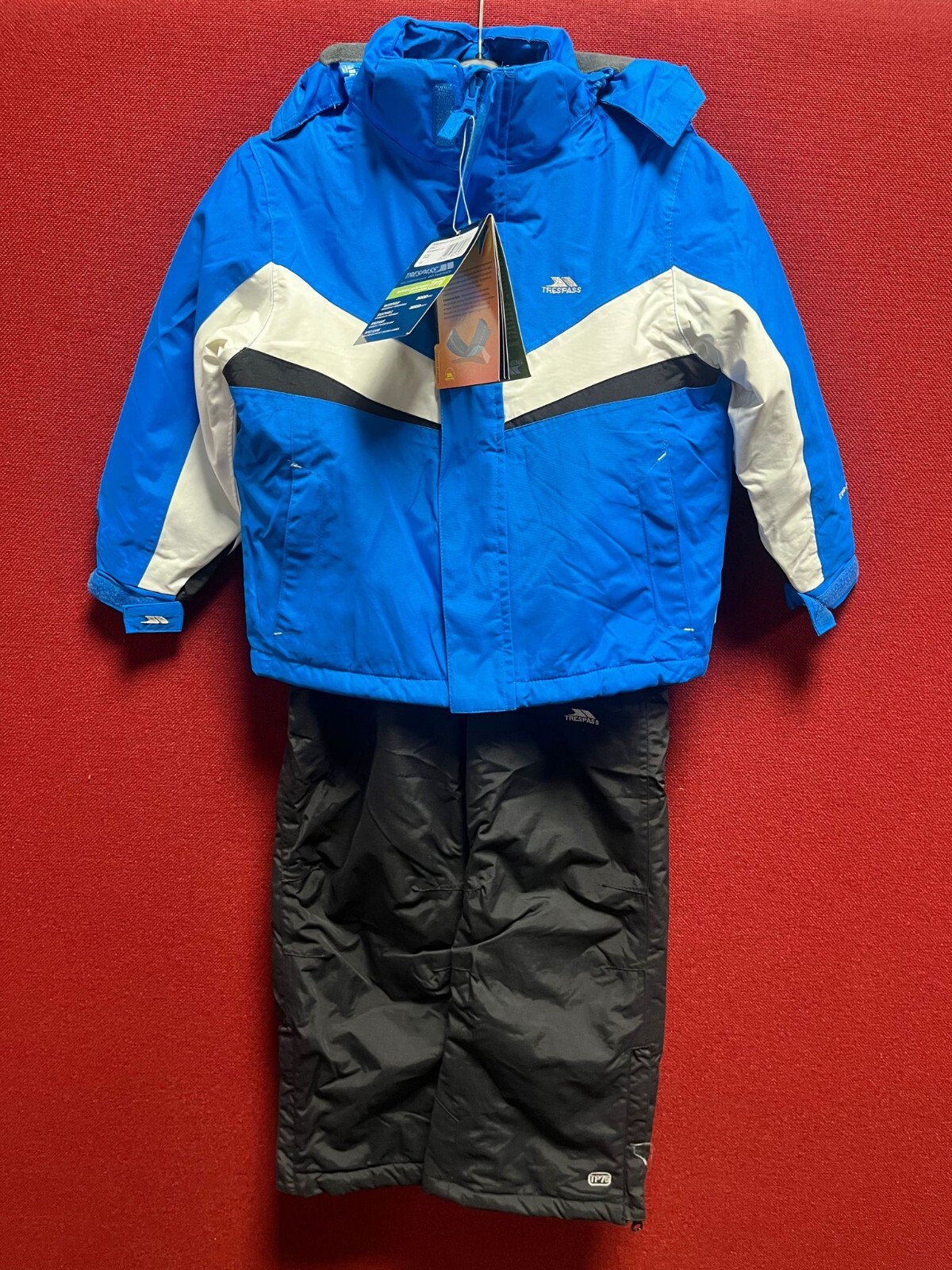Trespass Kids Chamonix Ski Suit Age 3-4 Years TD037 AA 09