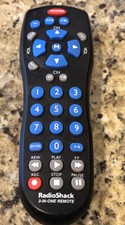 Radio Shack 3-In-One Remote Control Model 15-2147 for TV/CBL/SAT/VCR/DVD Tested