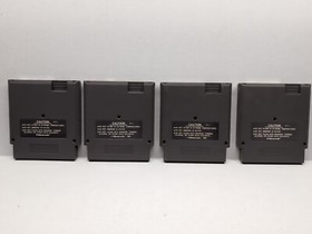 NES 4 Game Lot Jackal Narc Bad Dudes Rush N Attack