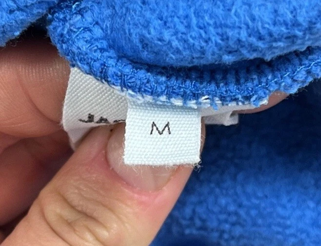 FELPA CON CAPPUCCIO JACQUEMUS BLU STAMPA LOGO BOXY FIT TAGLIA: M