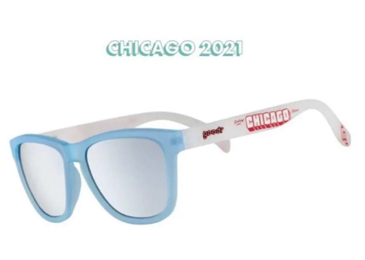 NEW LIMITED Goodr No Slip No Bounce Running Run Sunglasses Chicago