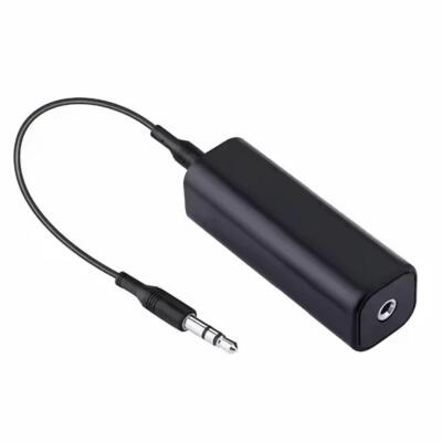 Ground Loop Noise Isolator 3.5mm AUX Cable For Car Audio System Home Stereos  