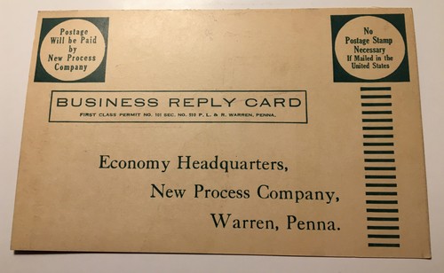Vintage 1939 Men's Pajamas Ad Economy Headquarters New Process Co. Warren PA - Picture 5 of 5