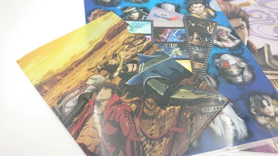 USED Set of 4 Sengoku BASARA Clear File - Japanese Version Mini Poster Style - Image 3 of 4